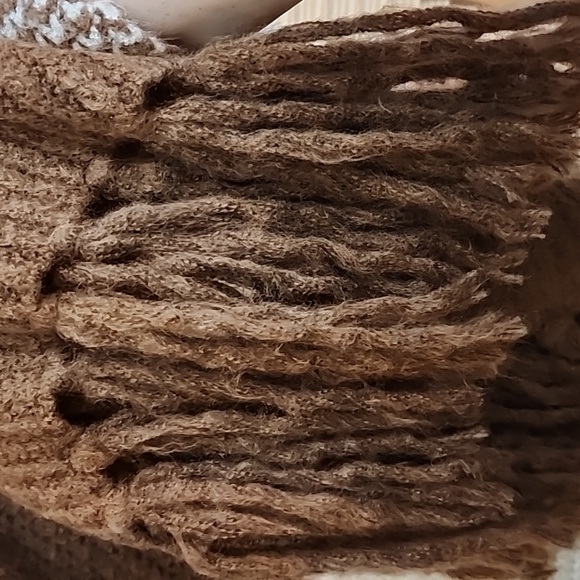 Free People knit hooded poncho NWT - Picture 6 of 9